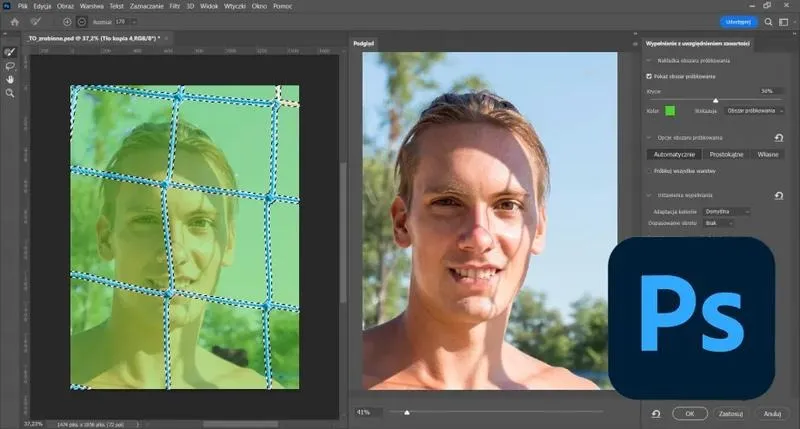 Jak łatwo wkleić obraz do Photoshopa i uzyskać profesjonalny efekt