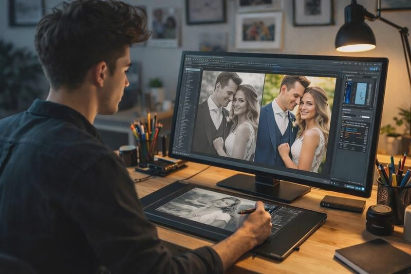 Jak zmienić tło fotografii w Photoshopie? Prosta metoda bez śladów wycięcia