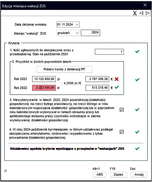 Dokumenti potrzebne do ZUS KP 3