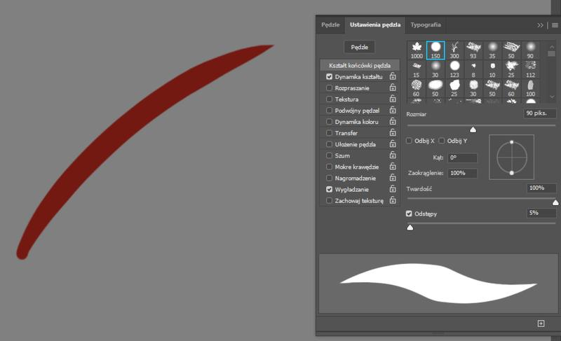 Instalacja pędzli Photoshop