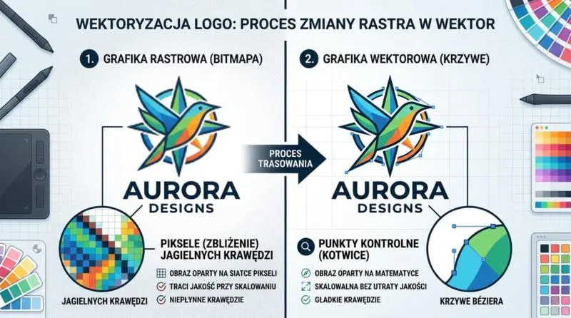Konwersja na grafikę wektorową