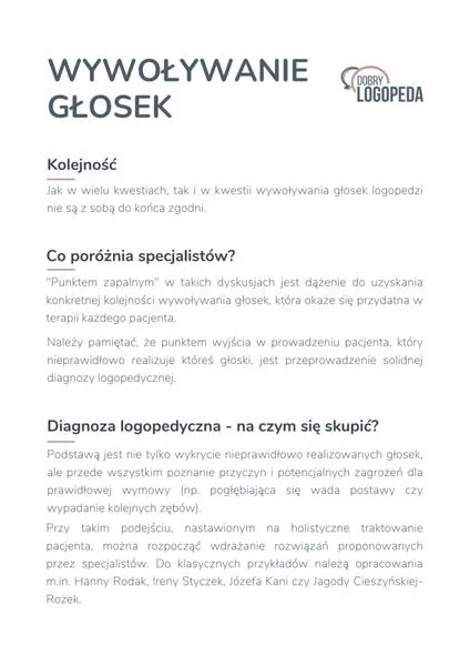 Typowe błędy w wywoływaniu