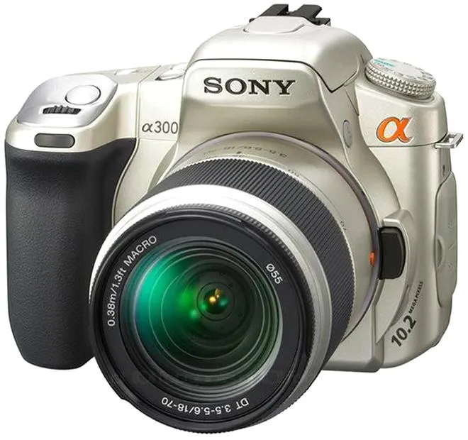 Ustawienia Sony A300