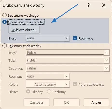 Znak wodny na zdjęciach